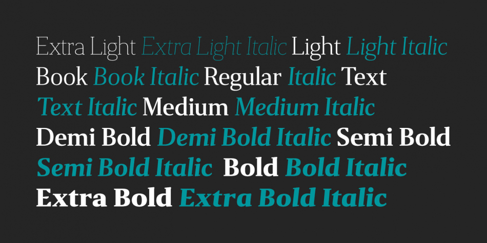 Beispiel einer Gazeta Bold Italic-Schriftart